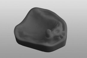Study-Model upper jaw Z3 grey