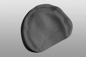 Study-Model upper jaw Z6 grey